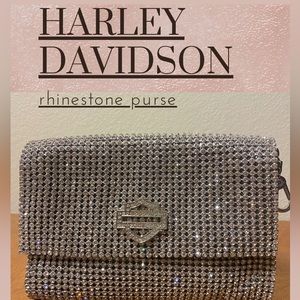 Harley Davidson Rhinestone Bag